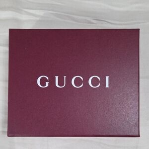 Gucci Wine Red Gift Box with White Logo
